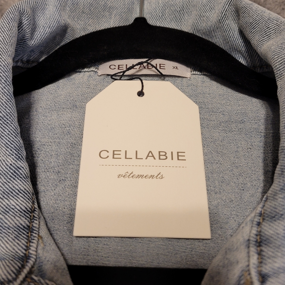 Woman's Cellabie Jean Vest - Picture 3 of 6